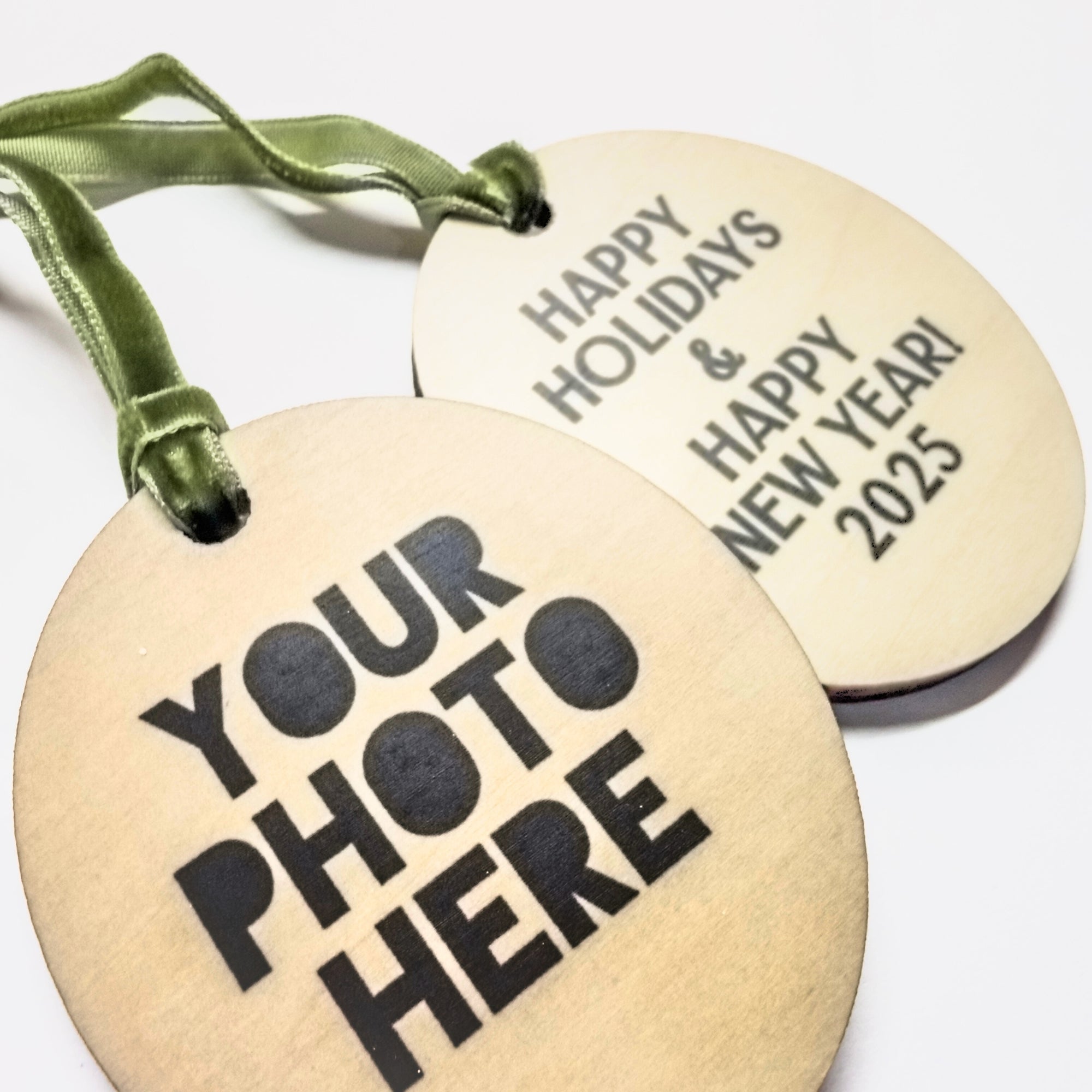 Personalized Photo Ornament with Gift Box