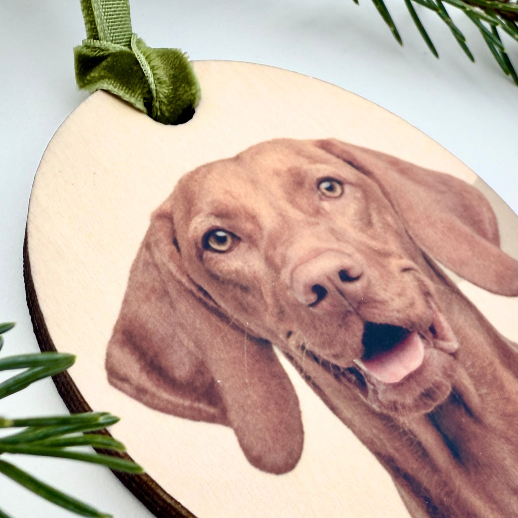 Personalized Photo Ornament with Gift Box