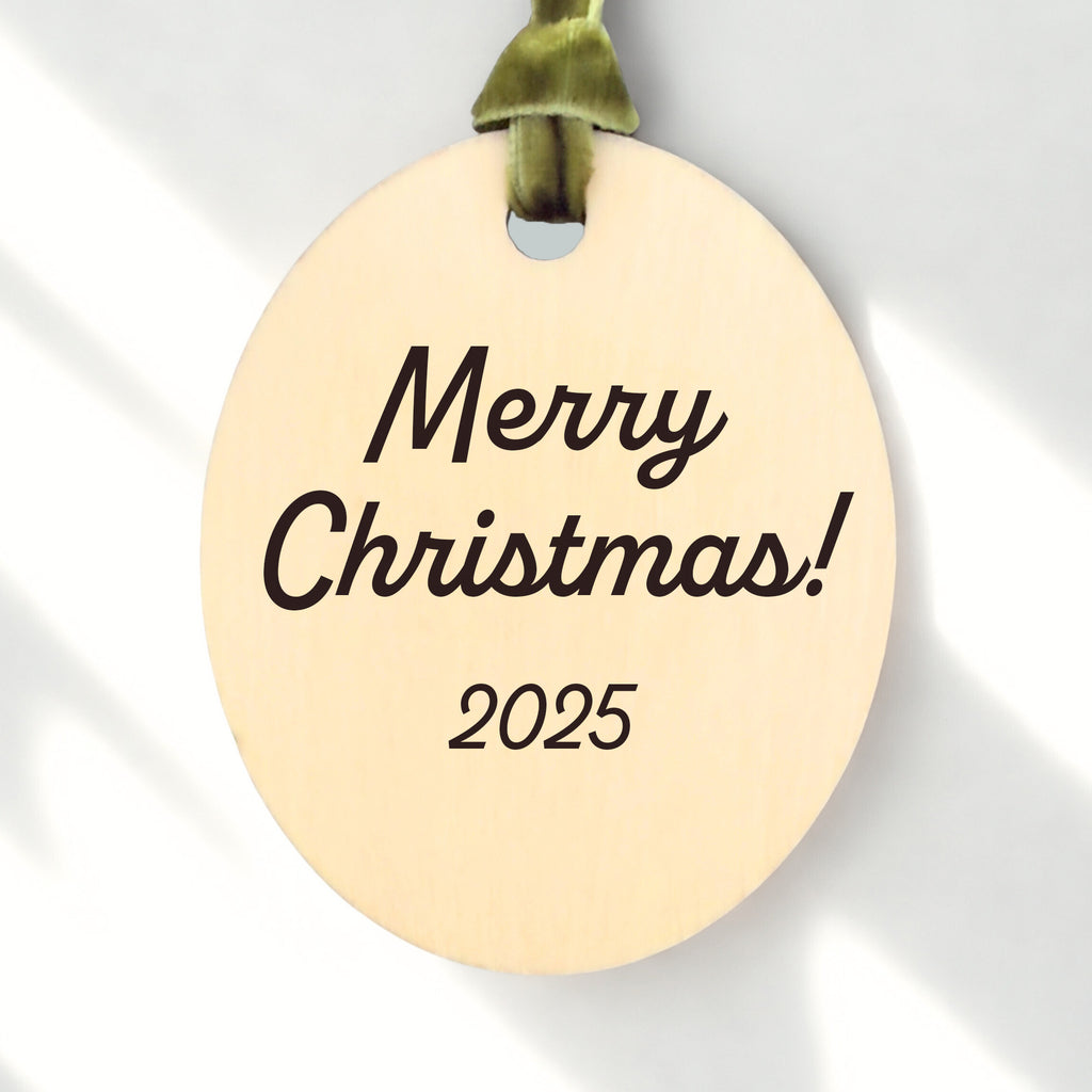 Personalized Photo Ornament with Gift Box